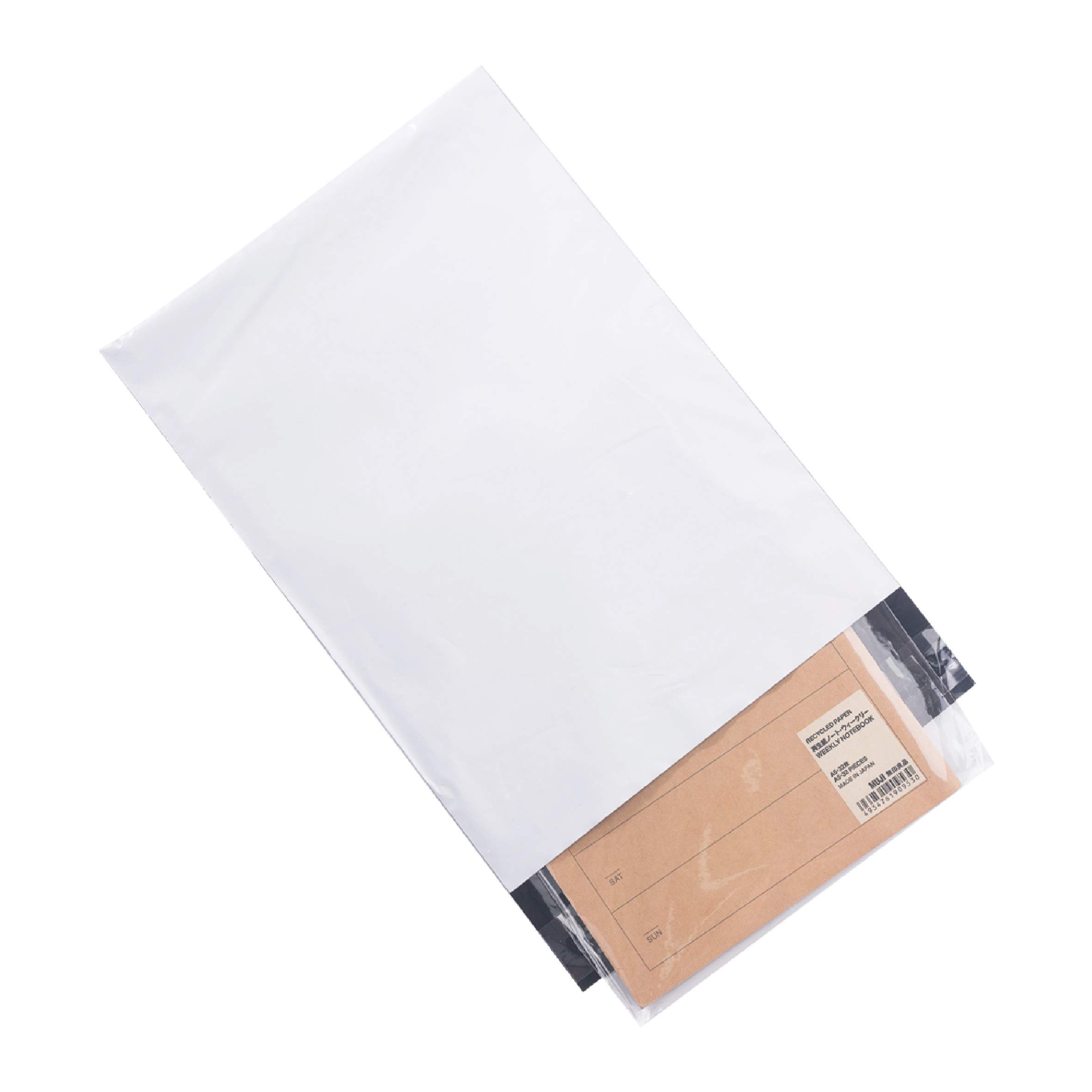 500 PCS 7.5x10.5 inch White Poly Mailers - Self Adhesive Waterproof Shipping Envelopes, Tear-Proof Mailing Bags for Ecommerce, Office & Postal Packaging - Ideal for Online Stores, Gift Wrapping & Business Shipping