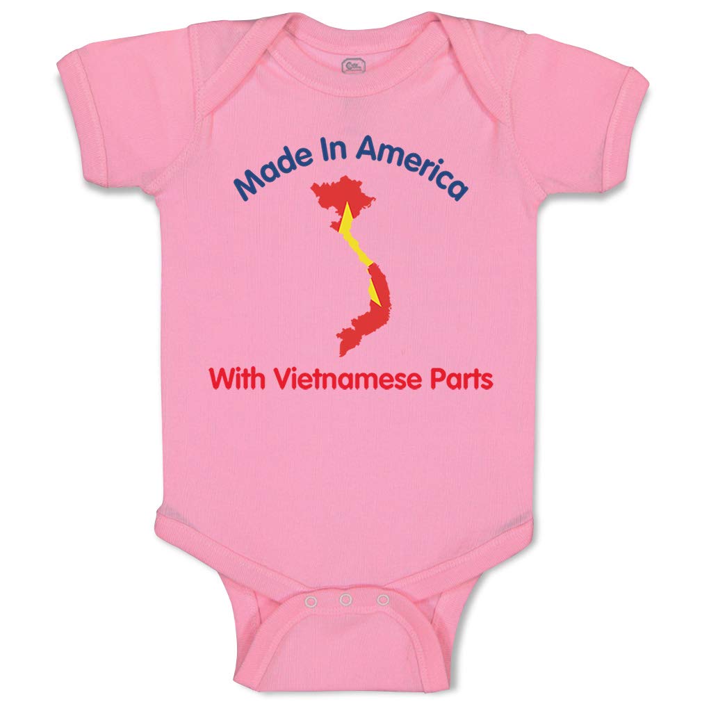 Custom Baby Bodysuit - 100% Made in USA with Premium Vietnamese Materials - Soft Cotton Infant Onesies for Boys & Girls - Perfect for Newborn Photoshoots, Baby Showers & Everyday Wear