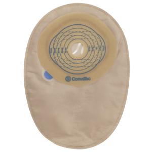 ConvaTec Esteem + One Piece 2 2/5 to 2 3/4 Inch Cut-to-Fit Closed Ostomy Pouch, 8 Liter Capacity, Opaque Design - Ideal for Daily Use, Travel, and Active Lifestyles