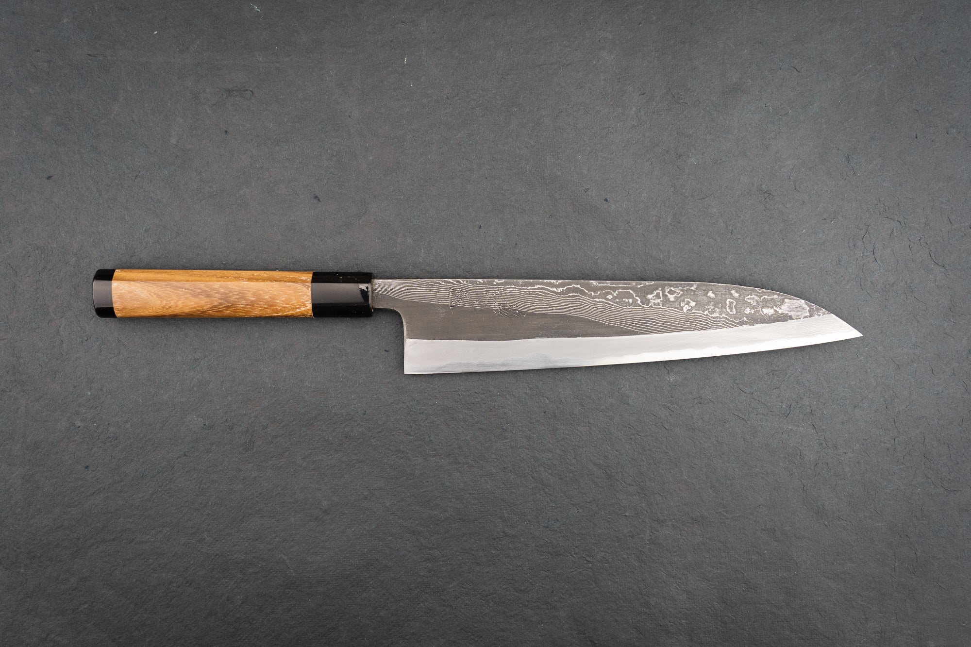 Premium Tsukasa Hinoura River Jump Gyuto 240mm Japanese Chef Knife - High Carbon Steel Blade for Professional Sushi, Sashimi & Meat Cutting - Perfect for Home Chefs & Culinary Enthusiasts