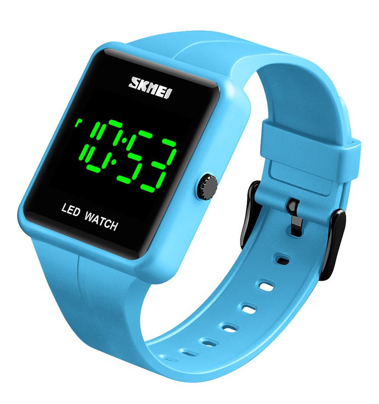 LED Digital Watch 1541 - Waterproof Sports Watch with Alarm, Stopwatch & Backlight for Men, Women - Perfect for Running, Hiking, Gym & Outdoor Activities