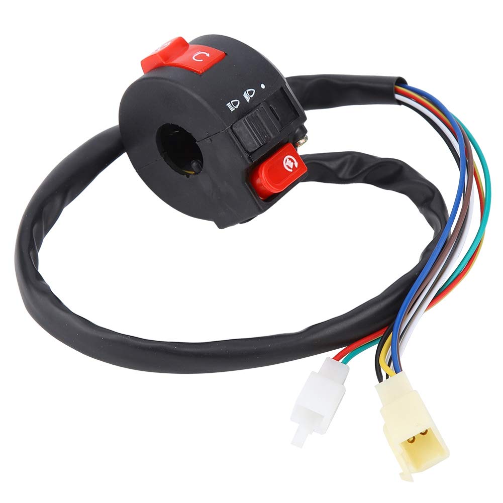 High-Quality ON/OFF Switch for Motorcycle Handlebar - Durable & Reliable Motorcycle Accessory for Easy Control (Perfect for Custom Bikes & Off-Road Riding)