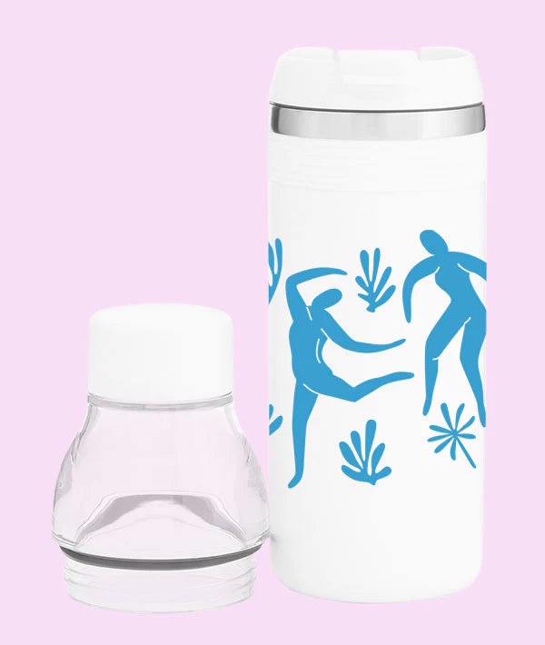 Premium Dance-Themed Insulated Tumbler - 20oz Stainless Steel Water Bottle with Lid & Straw - Perfect for Dancers, Dance Teachers & Studio Gifts - Ideal for Rehearsals, Performances & Dance Classes