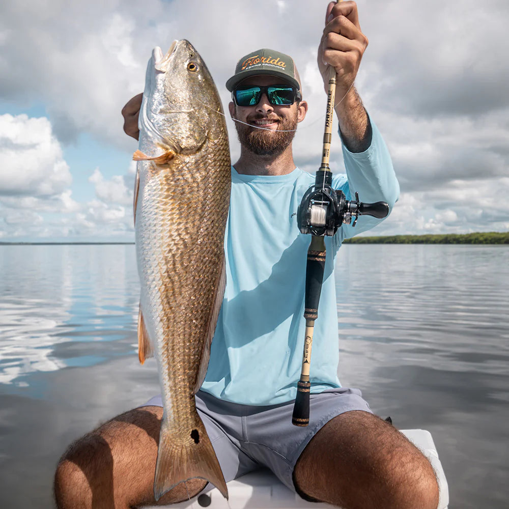 Florida Fishing Products Bahia Baitcasting Reels - Professional Saltwater & Freshwater Fishing Gear for Bass, Trout, and Saltwater Game Fish - Perfect for Surf, Pier, and Boat Fishing