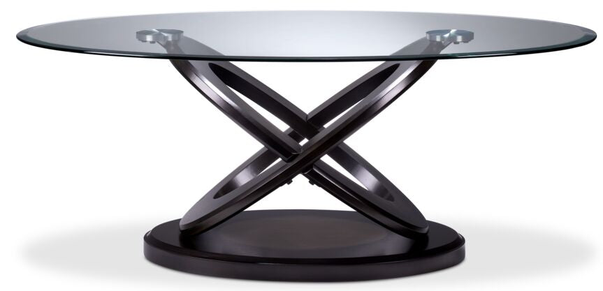 Modern Grey Atomic Coffee Table - Stylish & Durable Living Room Furniture for Small Spaces & Apartments | Perfect for Coffee, Books & Decor