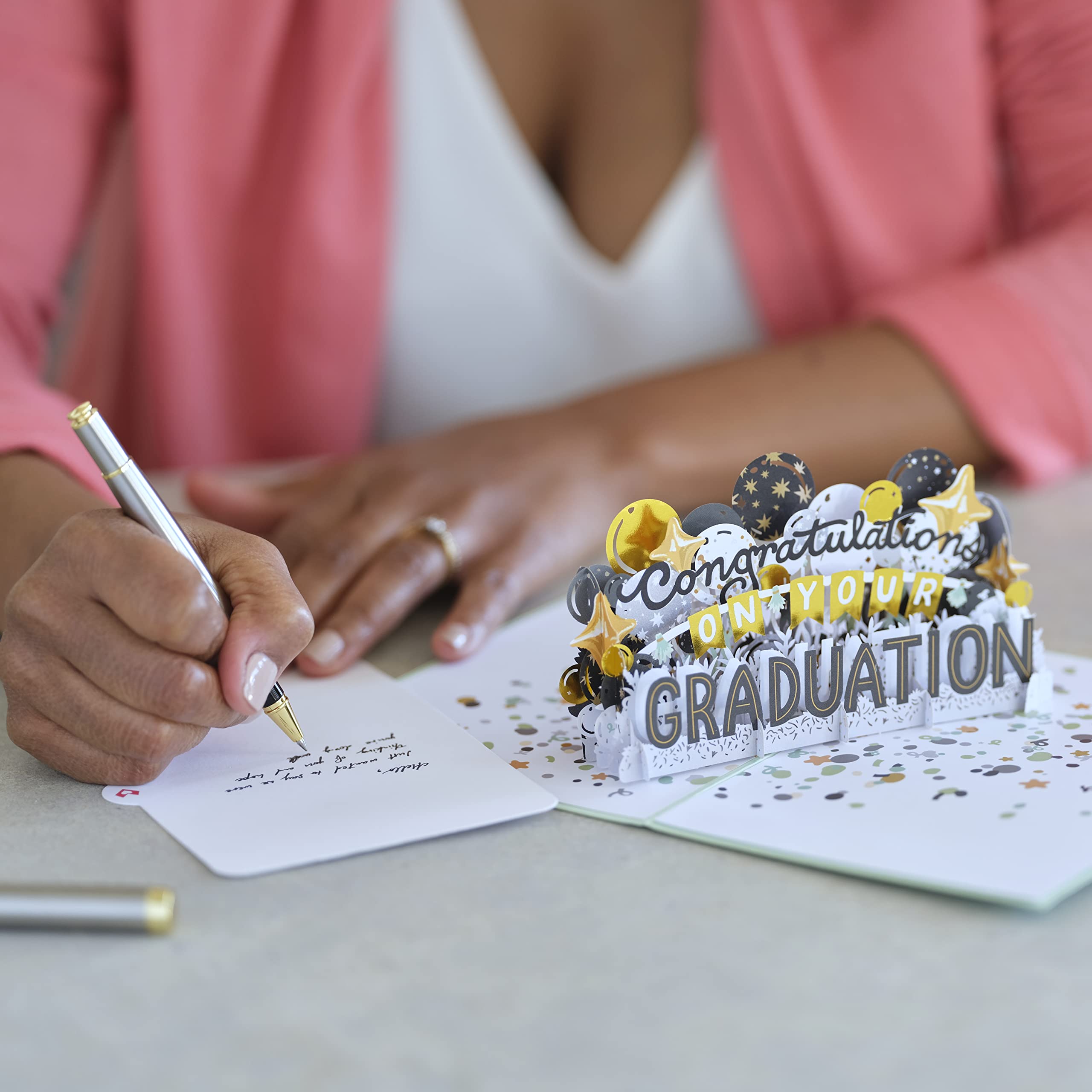 Lovepop 3D Graduation Pop-Up Card – Handcrafted Congratulations Greeting Card for Graduates – 5 x 7 Inch – Perfect for High School & College Graduation Gifts, Commencement Celebrations & Milestone Achievements