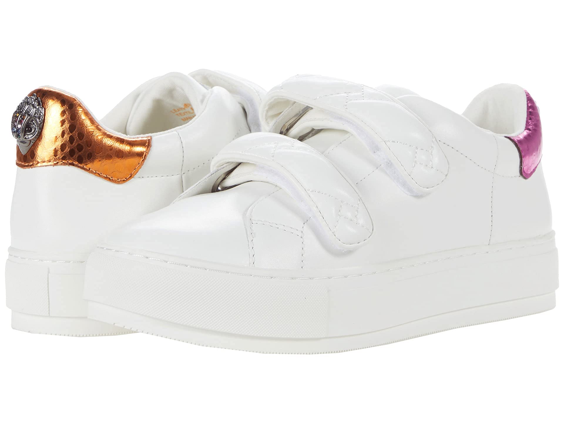 Kurt Geiger London Laney Eagle Velcro Sneakers - Stylish & Comfortable Women's Shoes for Casual Wear, Running & Daily Outfits