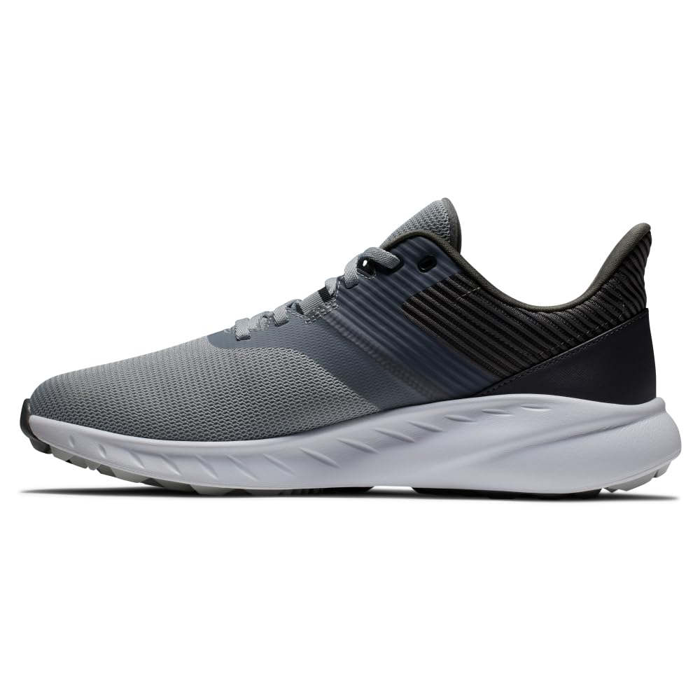 FootJoy Men's Fj Flex Golf Shoes - Lightweight & Waterproof Spiked Golf Shoes for Men - Perfect for Walking the Course, Driving Range & Casual Wear