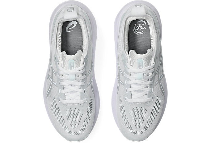 ASICS GEL-Kayano 31 Women's Running Shoes - White/White (B Width) | Stability Cushioning for Road Running, Jogging & Gym Workouts