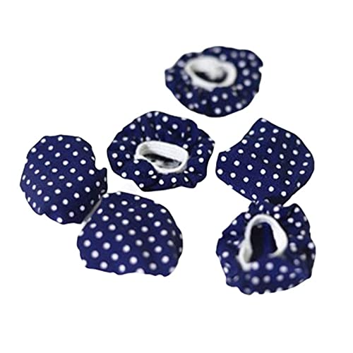 Navy Polkadot