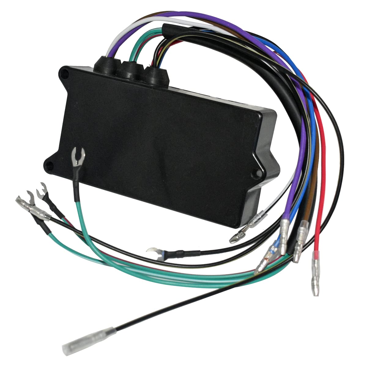 CDI Switch Box Power Pack Replacement for Mercury Outboard 65HP 75HP 90HP 95HP 3 Cylinder Engines - Compatible with Sport Jet Models 1993-1997 - Replaces 18495A10, 18495A12, 18495A18, 18495A19, 18495A26 - Perfect for Marine Engine Repair & Boat Maintenance