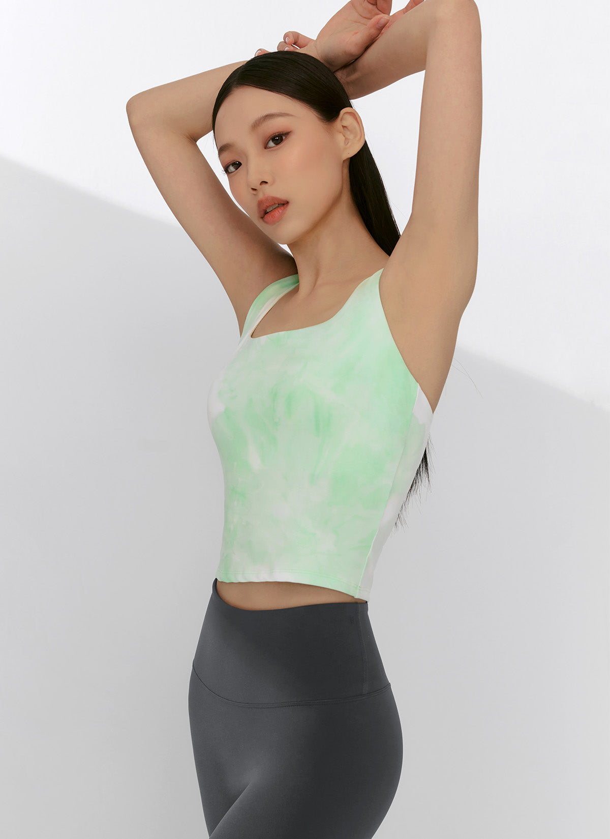 Trendy Tie Dye Square Crop Top for Women - Soft Comfort Fit Summer T-Shirt - Perfect for Beach, Music Festivals & Casual Outings