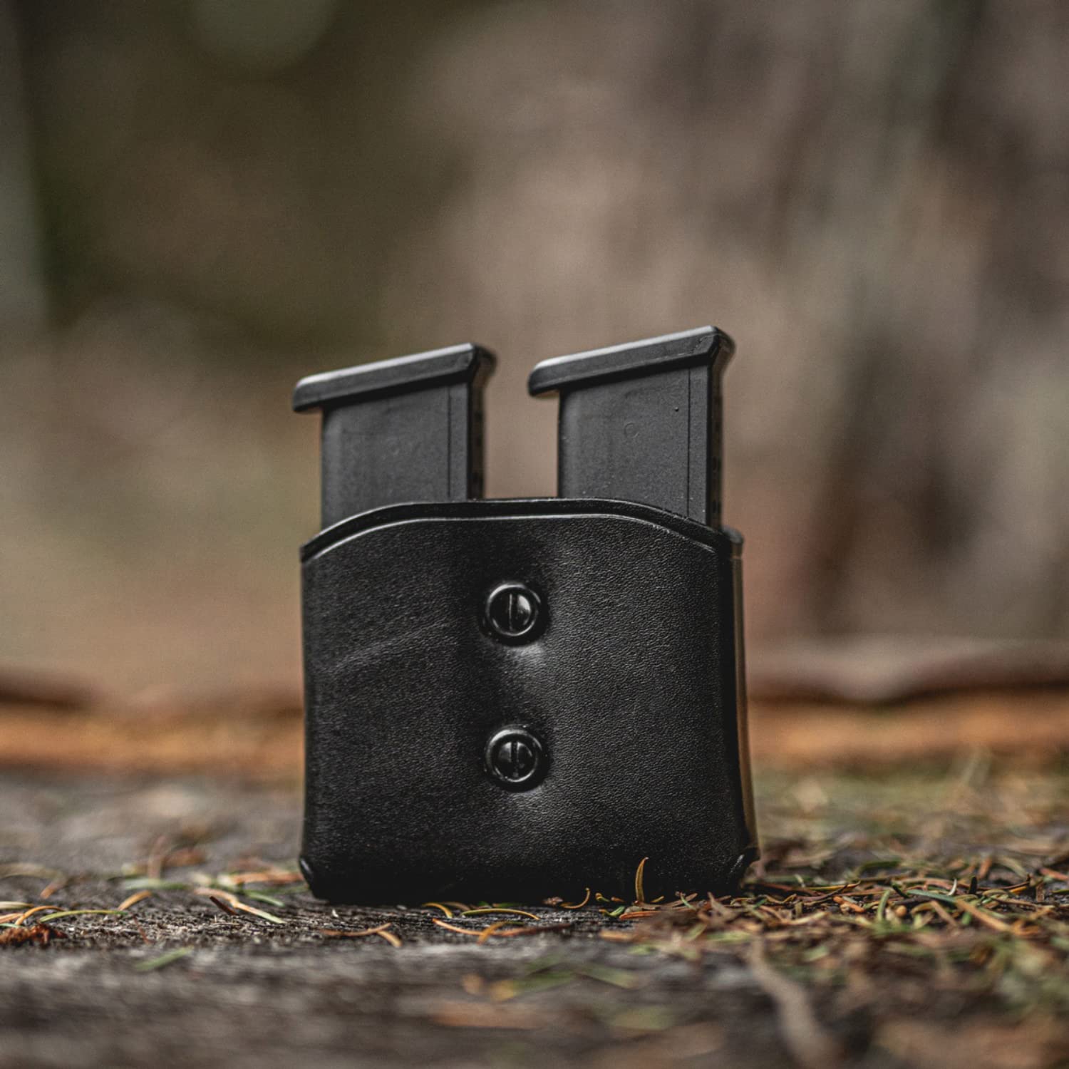 Galco DMC Double Magazine Carrier for .45 & 10mm Single Stack Metal Magazines - Perfect for Range Training, Tactical Shooting & Concealed Carry