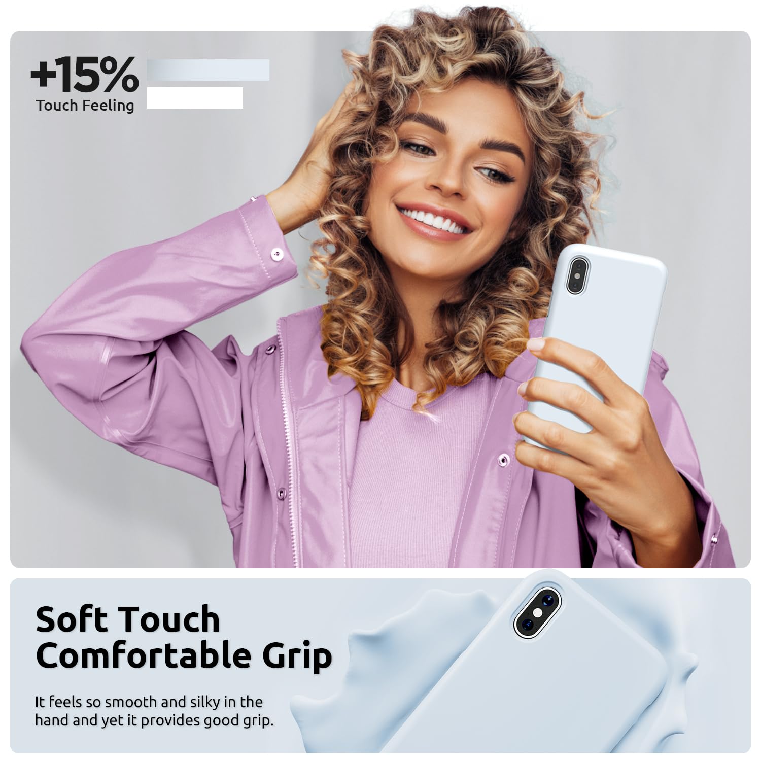 Premium Liquid Silicone Case for iPhone X/XS 5.8