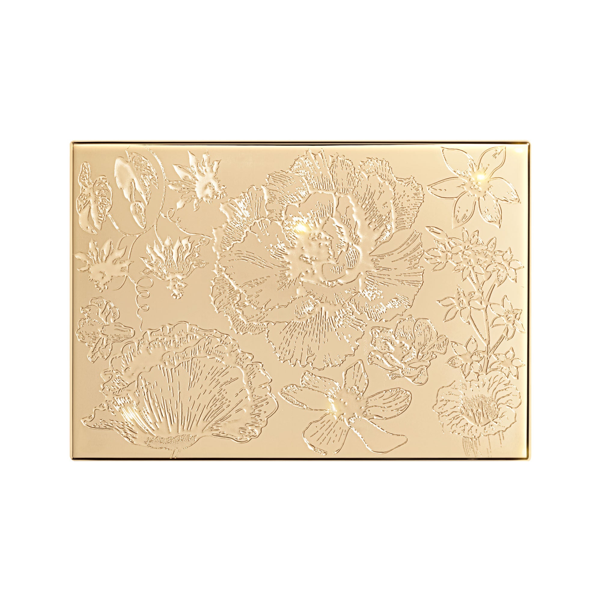 Luxury Gilded Garden Collection Eye Duet - Limited Edition Gold Eyeshadow Palette for Party & Wedding Makeup