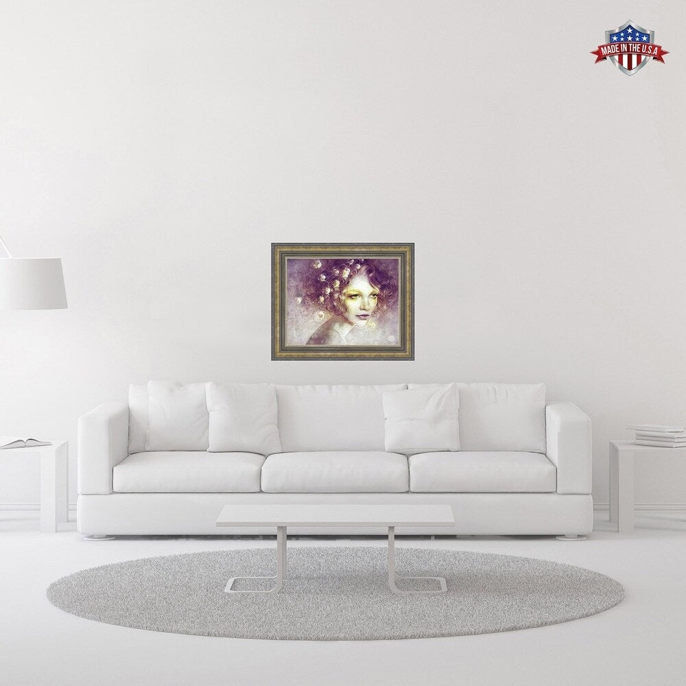 Elegant Framed Acrylic Painting Print - Modern Wall Art for Living Room, Bedroom & Office Decor