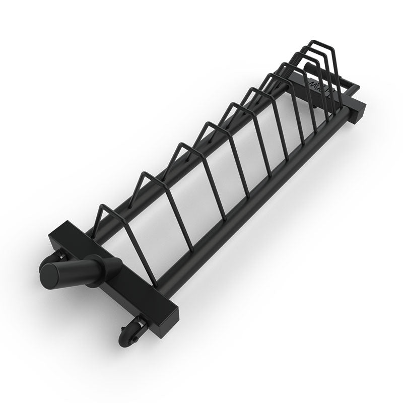 Olympic Bumper Plate Storage Rack - Heavy Duty Weight Plate Organizer for Home Gym - Perfect for CrossFit, Powerlifting & Garage Workouts