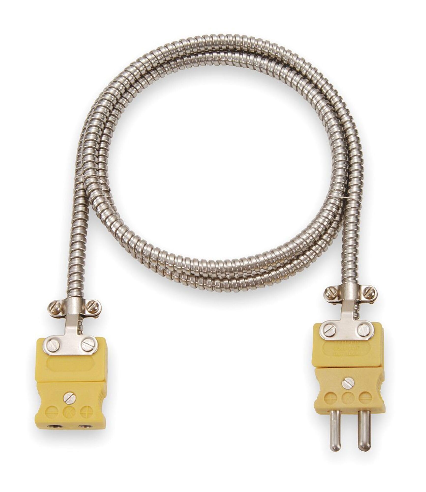 High Temperature K-Type Thermocouple Extension Wire 20AWG Stranded 50Ft - Ideal for Industrial Furnaces, HVAC Systems, and Laboratory Equipment