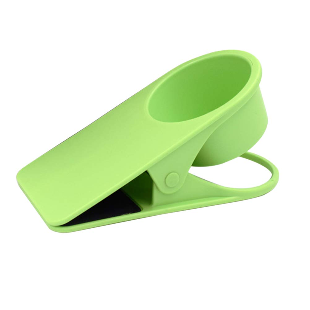 DOITOOL Cup Holder Clip for Bathroom, Office & Home - Green