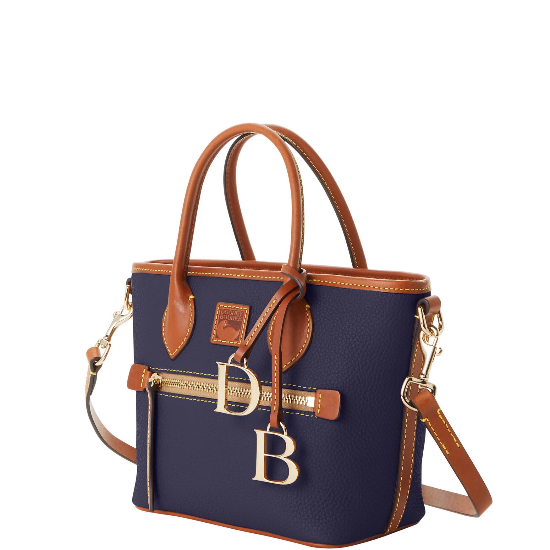 Dooney & Bourke Pebble Grain Small Handle Tote Bag for Women - Stylish Leather Purse for Work, Travel & Everyday Use