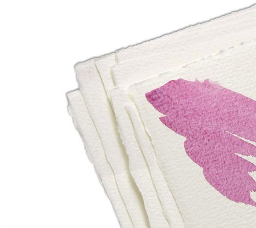 Premium Arches Watercolor Paper - 300 lb. Rough Texture, 5 Sheets 22x30 Inches, Natural White - Perfect for Professional Artists & Watercolor Painting Techniques