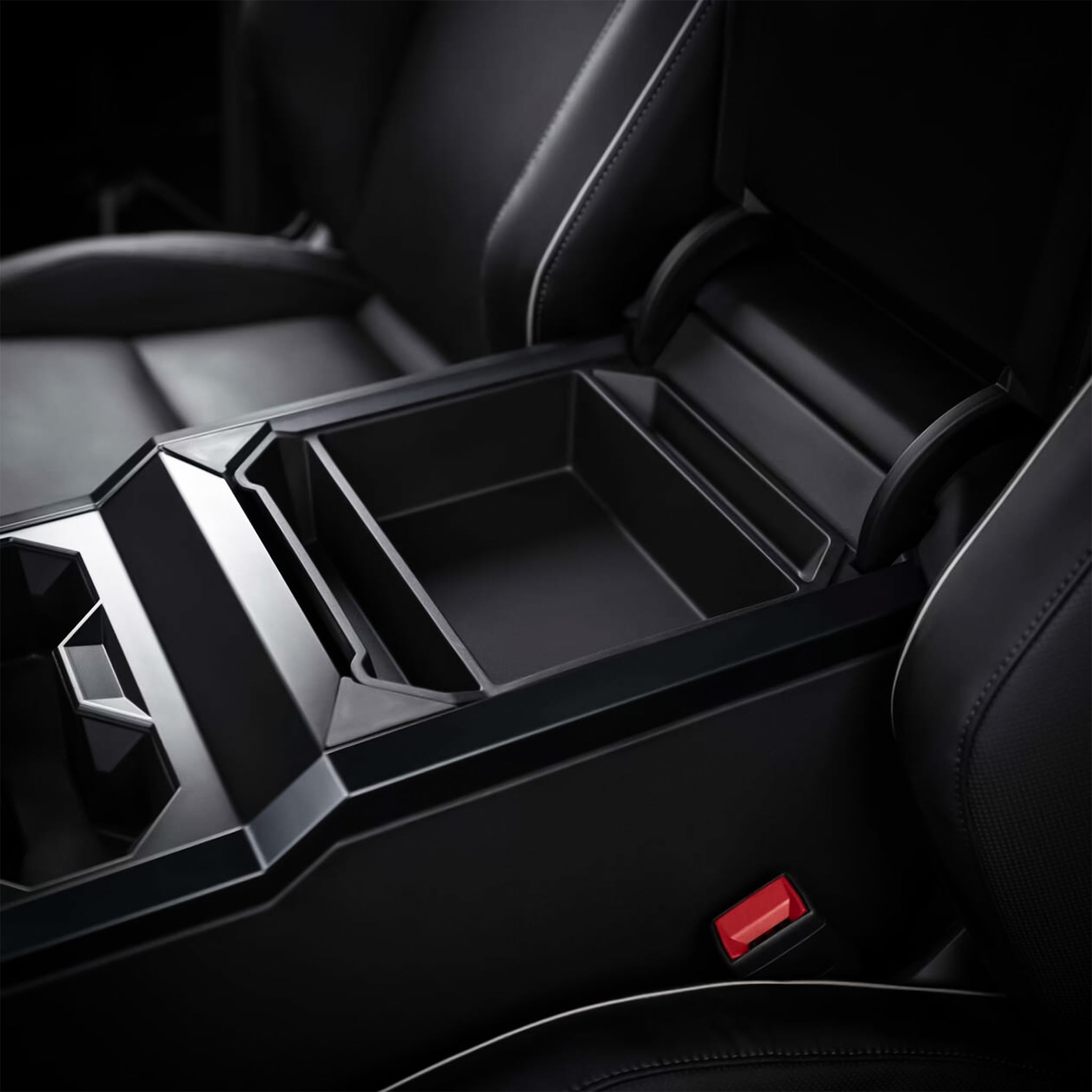 Tesla Cybertruck Center Console Armrest Storage Organizer Box - Car Interior Accessories for Phone, Wallet & Sunglasses Storage | Perfect for Road Trips & Daily Commutes