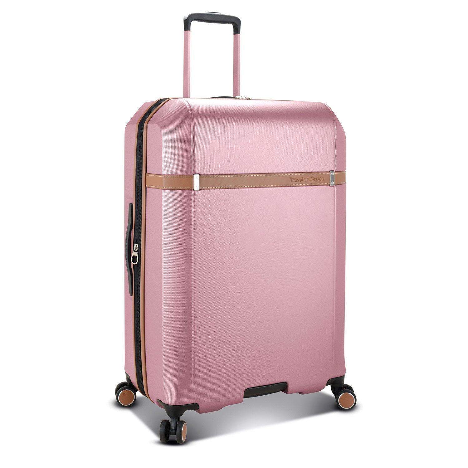 Candlewood Large Checked Suitcase - Lightweight Expandable Luggage with Spinner Wheels for Travel, Business Trips & Vacations