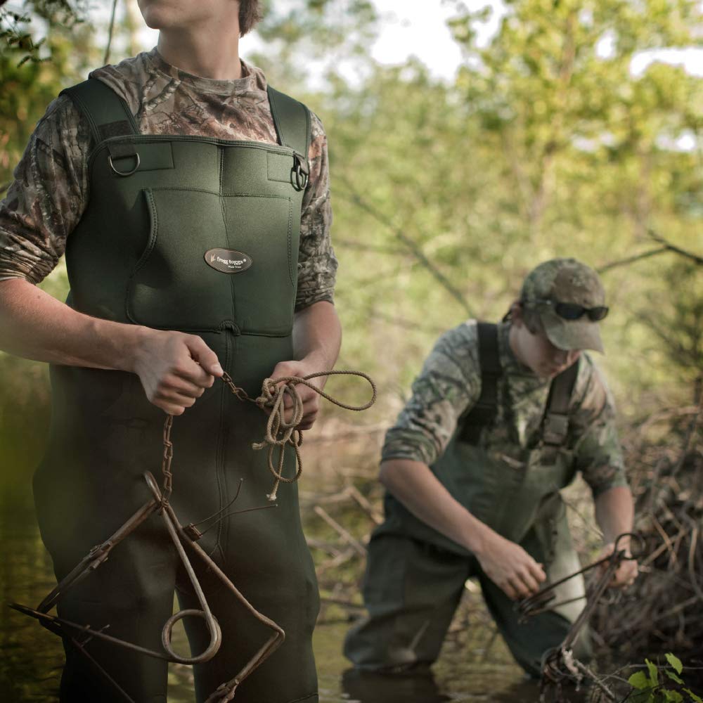 FROGG TOGGS Amphib Neoprene Bootfoot Camo Chest Waders for Men - Waterproof Hunting Waders Size 7 - Ideal for Duck Hunting, Fishing & Outdoor Adventures