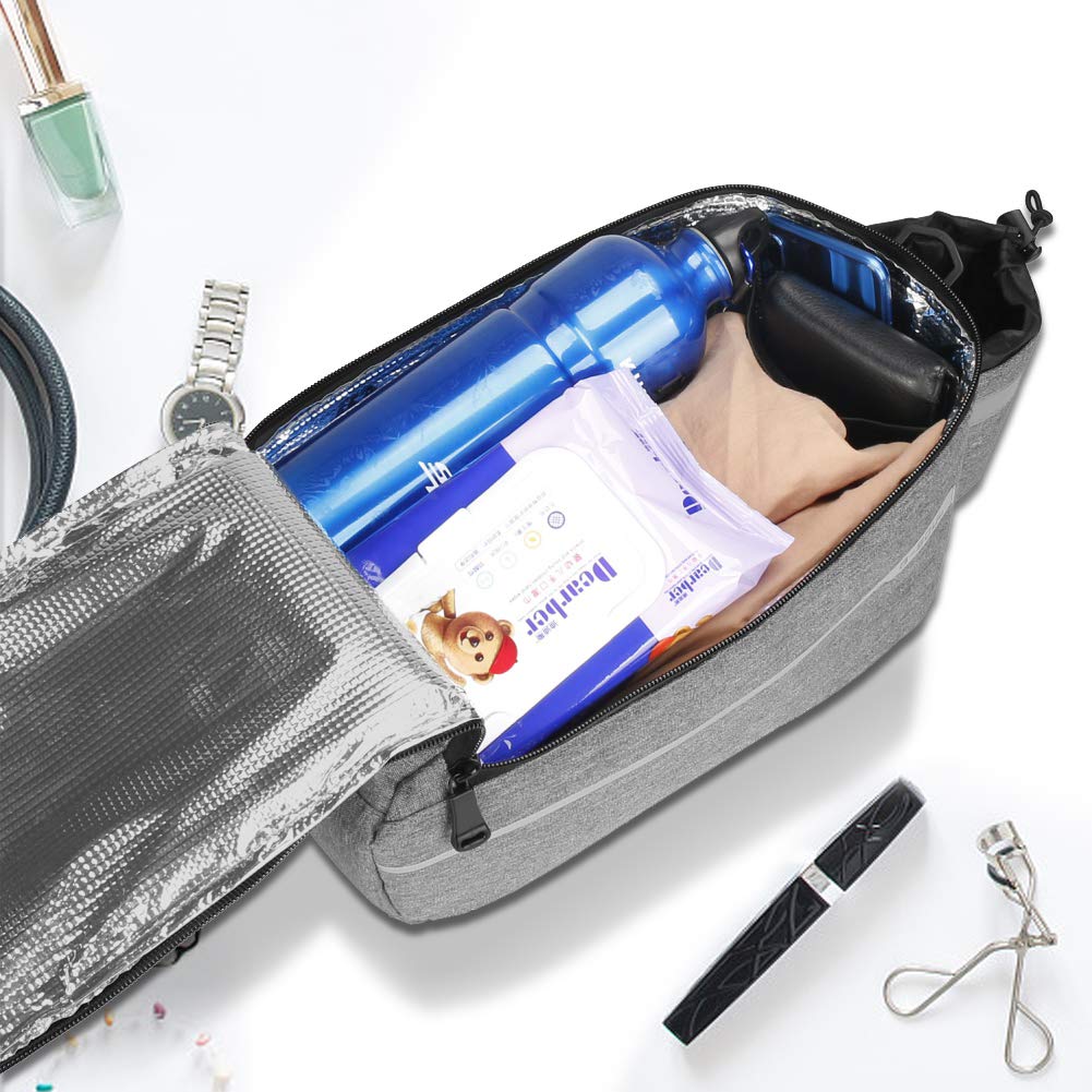 **Insulated Bike Rear Rack Bag - Waterproof Bike Trunk Cooler Bag for Warm or Cold Items | MTB Pannier Bag for Commuting, Camping & Outdoor Adventures**