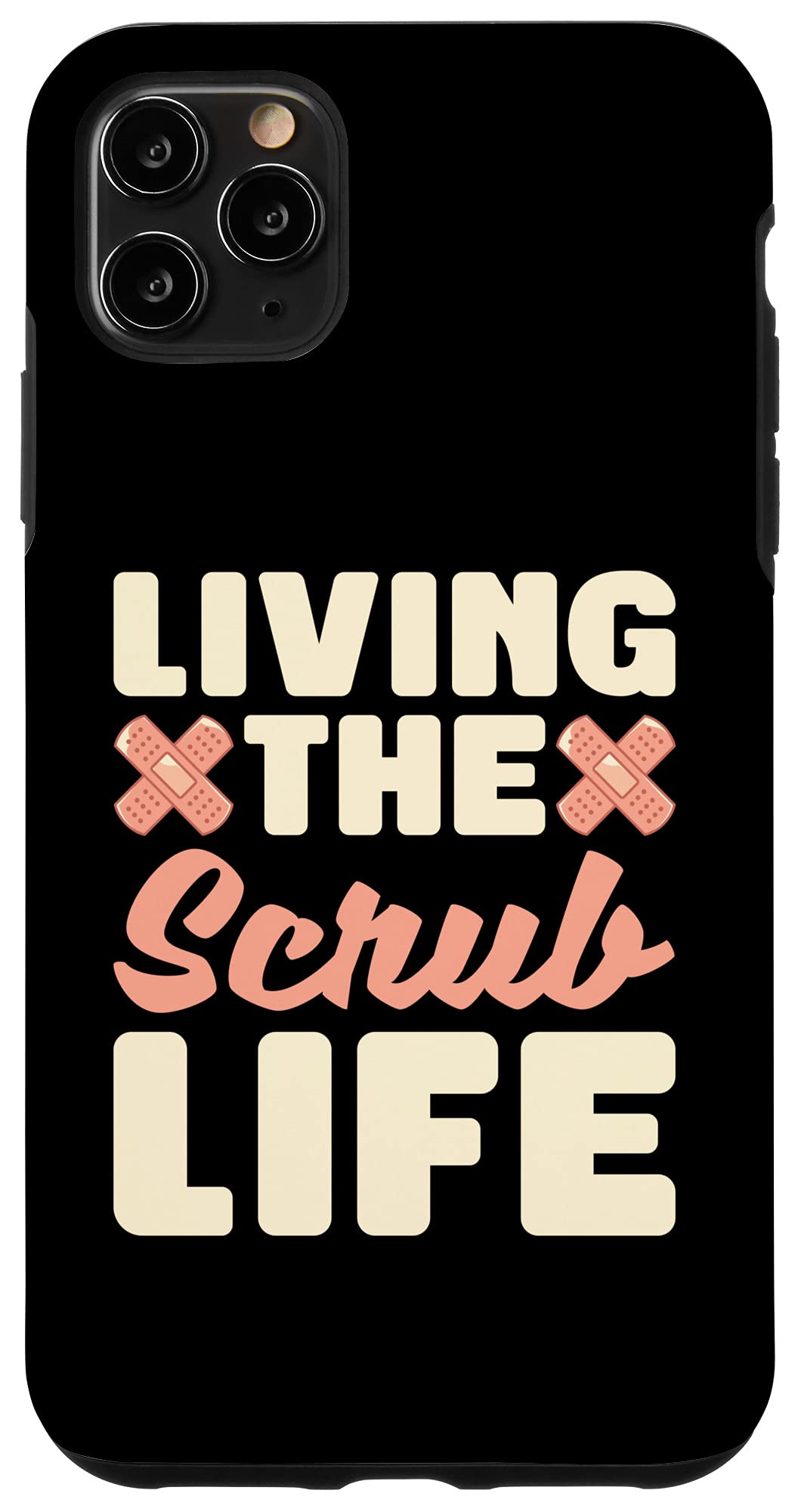 iPhone 11 Pro Max Case - Medical Nursing Scrub Life Themed Protective Cover for Nurses, Doctors & Healthcare Workers - Perfect for Hospitals, Clinics & Nursing Schools