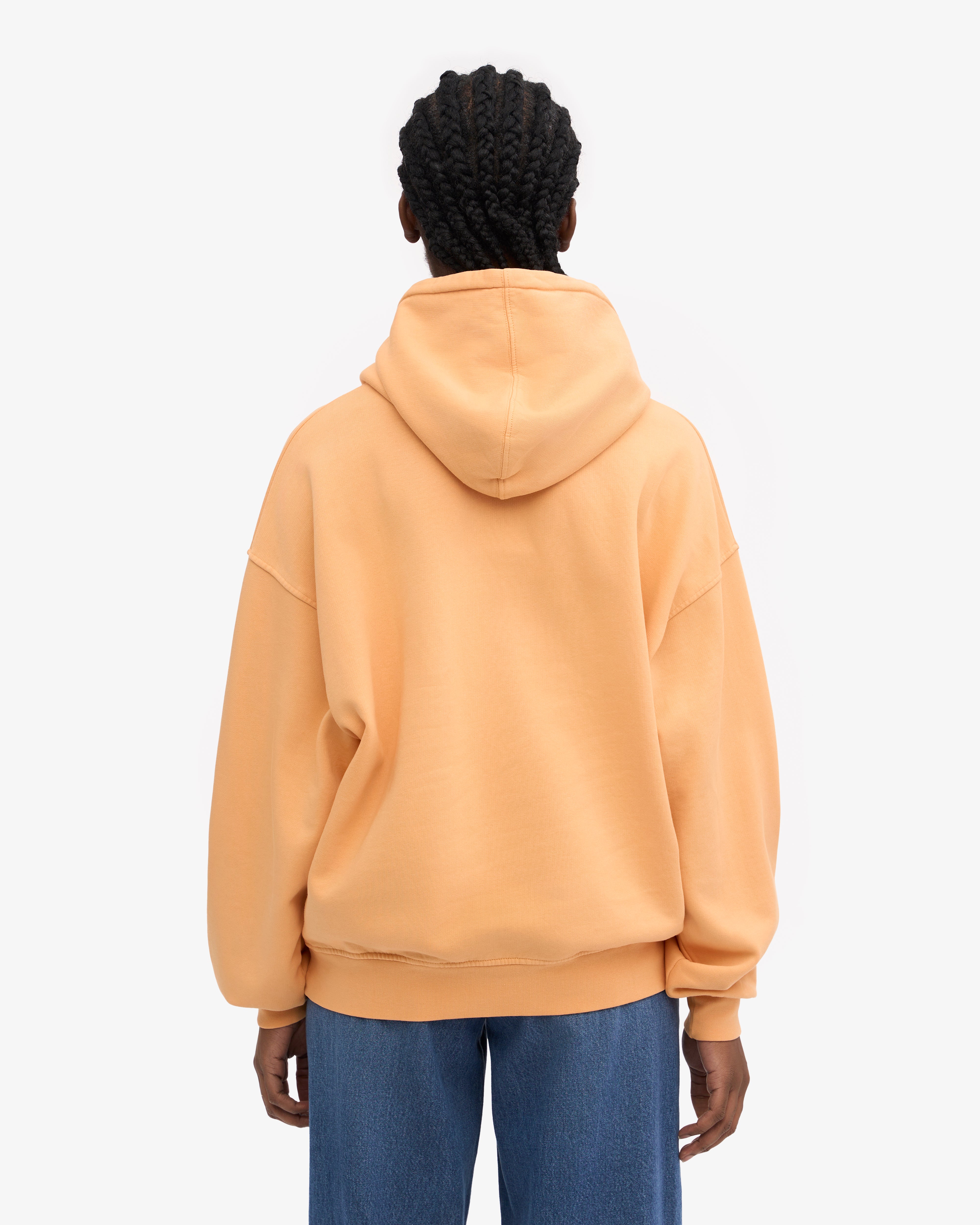 Organic Oversized Hoodie - Sandstone Orange | Soft & Cozy Pullover Sweatshirt for Men & Women | Perfect for Casual Wear, Lounge & Outdoor Activities