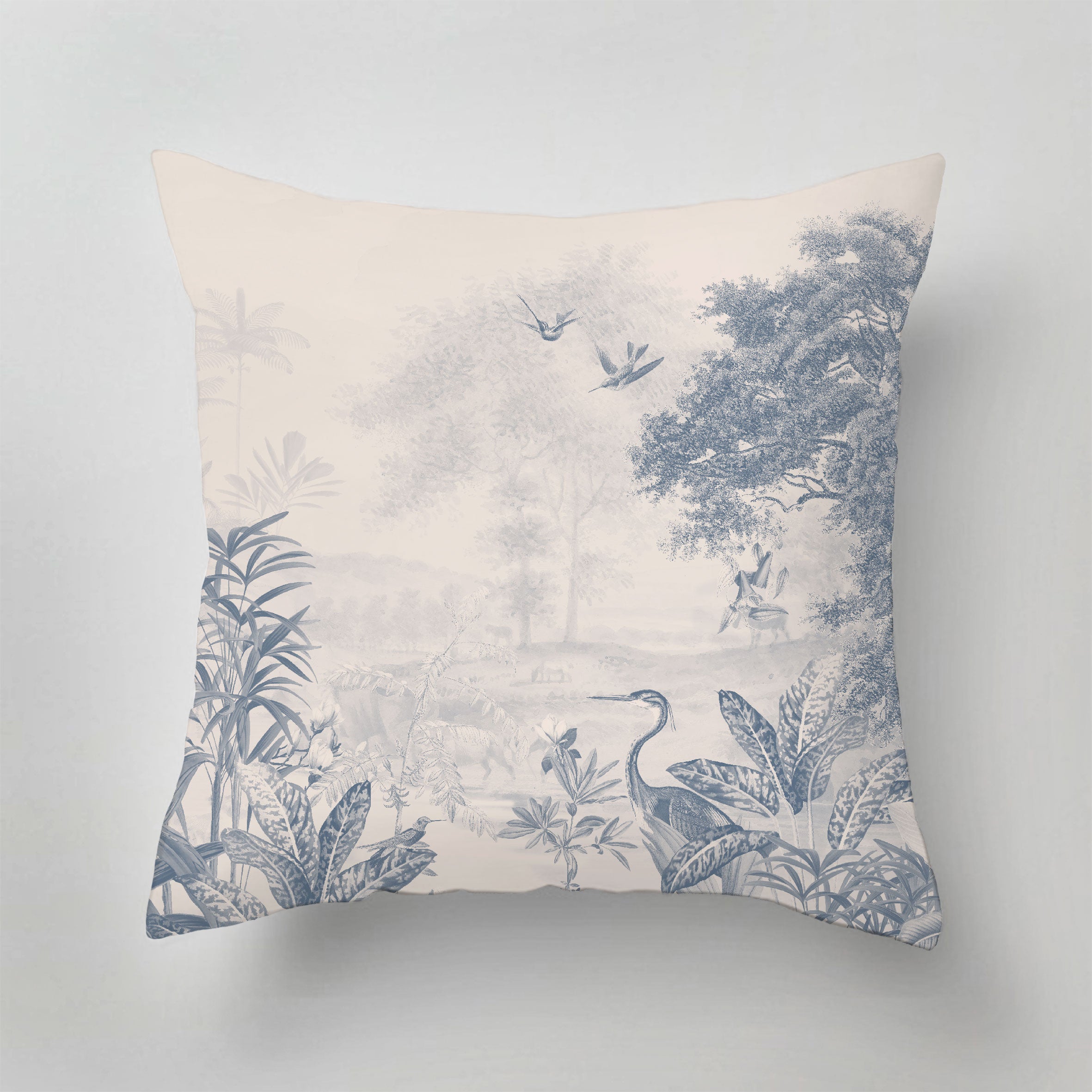 Outdoor Pillow with Scenic Landscape Design - Waterproof & Durable for Patio, Garden, Camping, and Poolside Relaxation