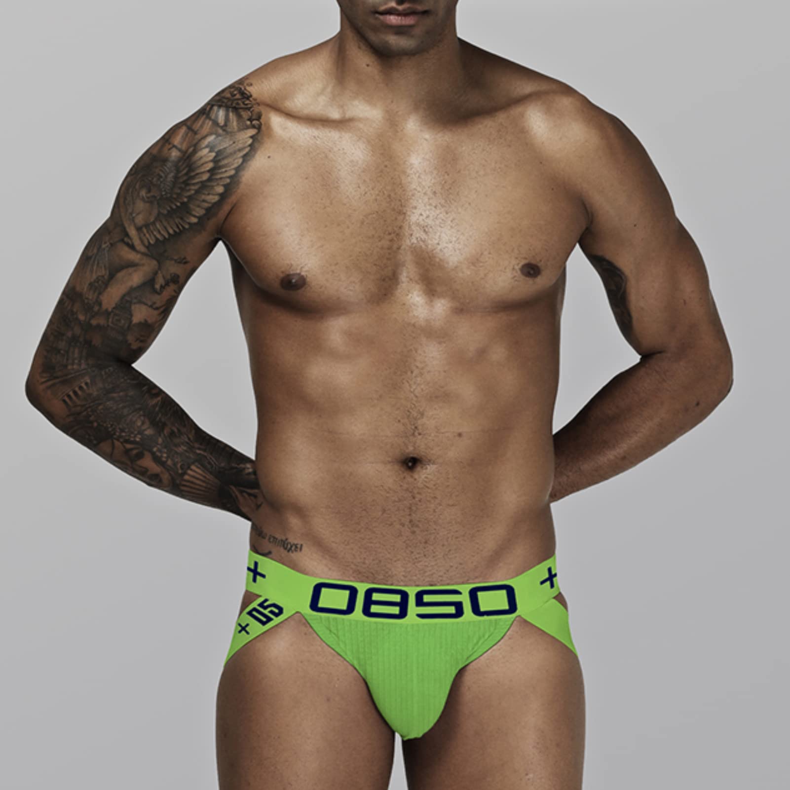 Men's Cotton Jockstrap Underwear - Breathable Thong Briefs with Support Pouch for Sports & Gym | Gay & Athletic Comfort Underwear for Daily Wear