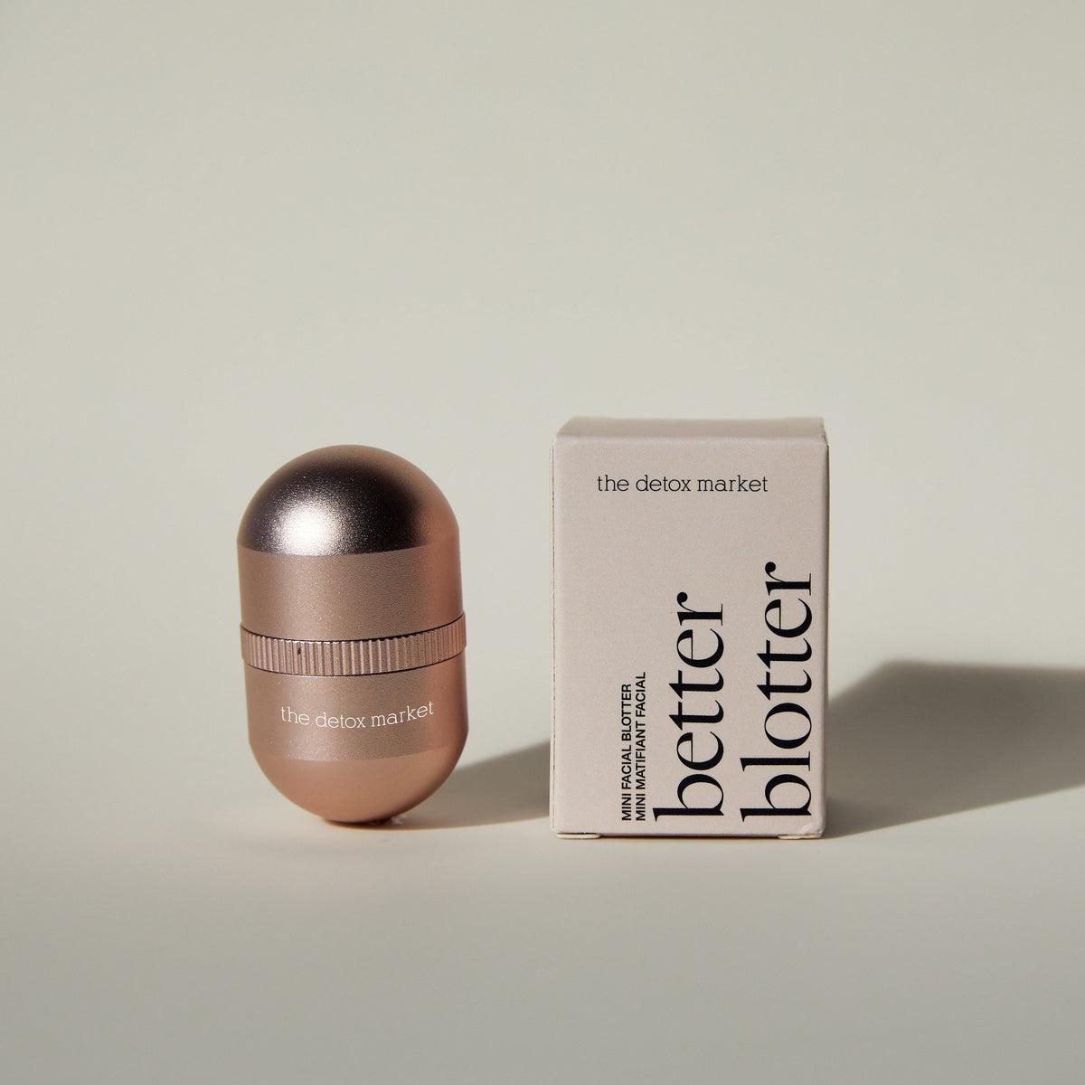 Organic Facial Blotting Papers | The Detox Market Better Blotter | Oil-Absorbing Sheets for Shine Control & On-the-Go Skincare