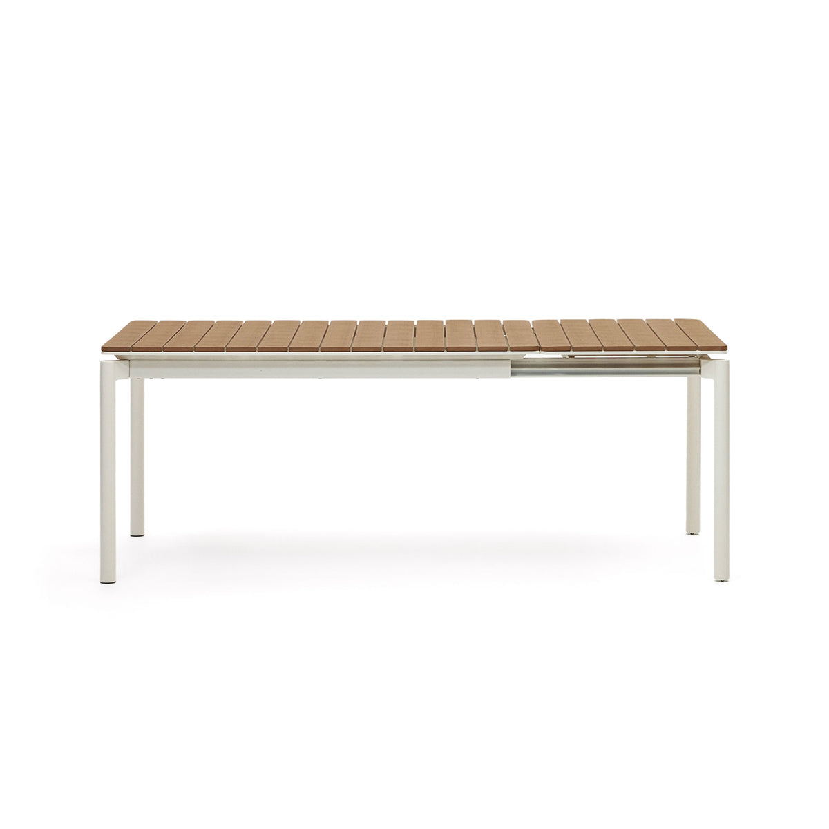 Canyelles Extendable Outdoor Dining Table - Weatherproof Patio Furniture for Garden, Backyard, and Poolside Entertaining