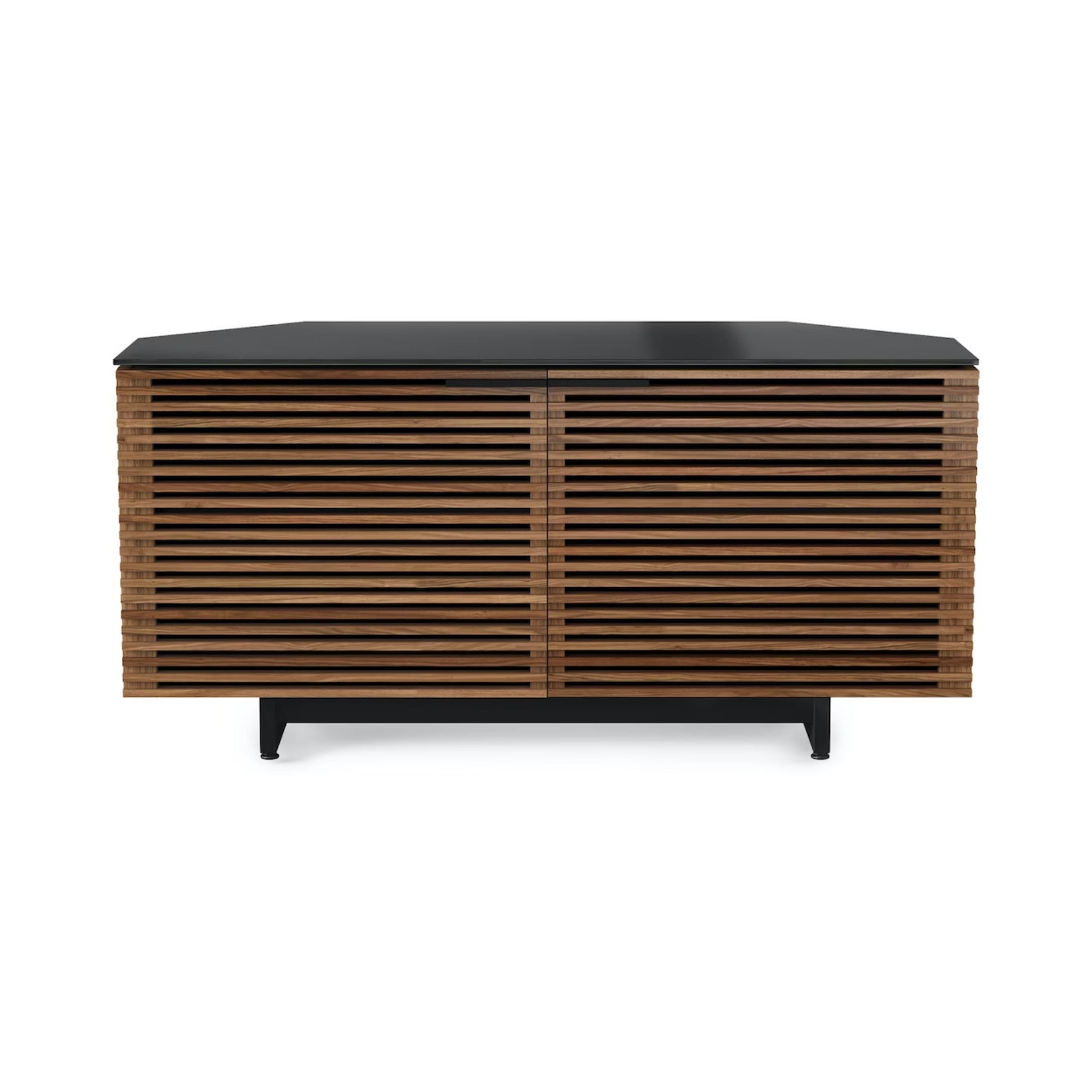 BDI Corridor 8175 Modern Corner Media Cabinet - Stylish TV Stand with Storage for Living Room, Home Theater & Entertainment Centers