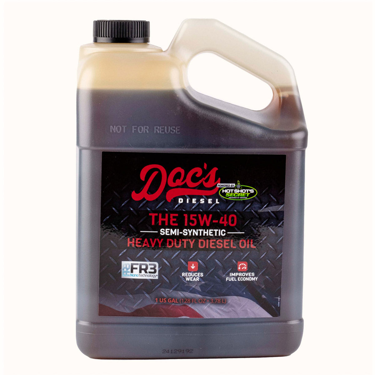Doc's Diesel 15W-40 Semi Synthetic Heavy Duty Diesel Engine Oil - Ideal for Trucks, Heavy Equipment & High-Performance Diesel Engines