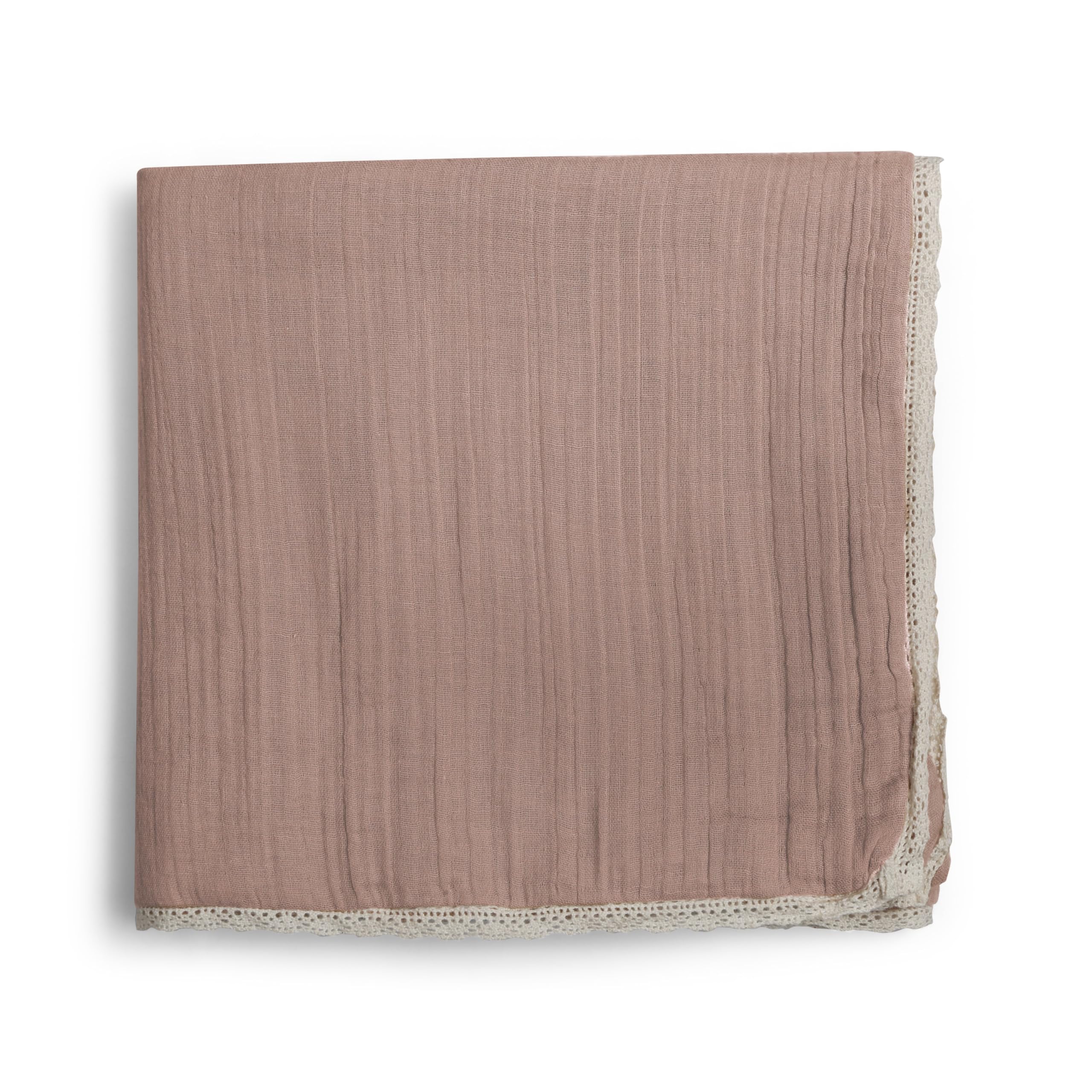 MakeMake Organics GOTS Certified Organic Cotton Muslin Swaddle Blanket - Soft, Breathable & Lightweight Baby Blanket for Boys & Girls - 40