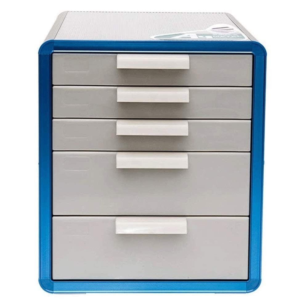 5-Drawer Metal File Cabinet for Home Office - A4 Document Storage Organizer with Locking Drawers | Perfect for Office, Study, or Workspace Organization