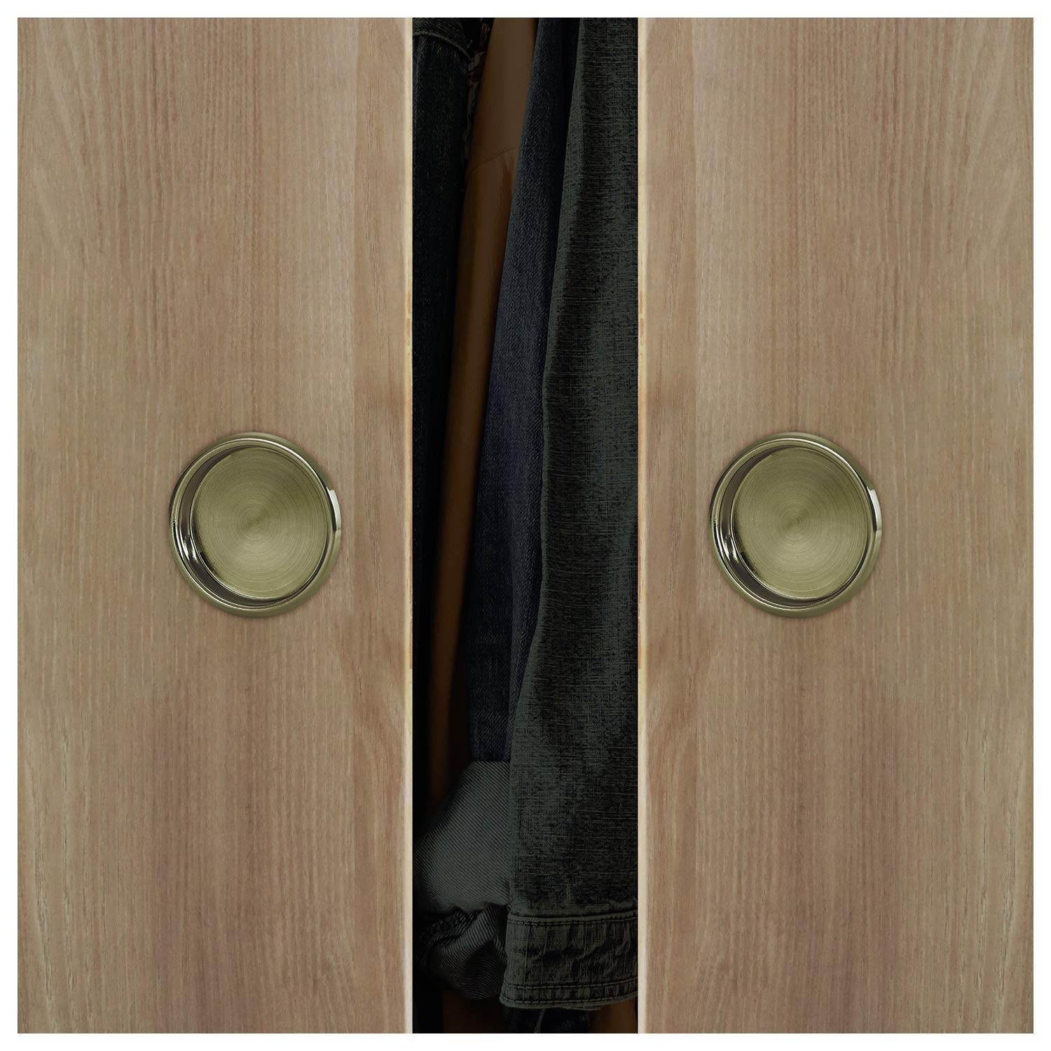 Easy Snap-in Closet Door Finger Pull - 2-1/8