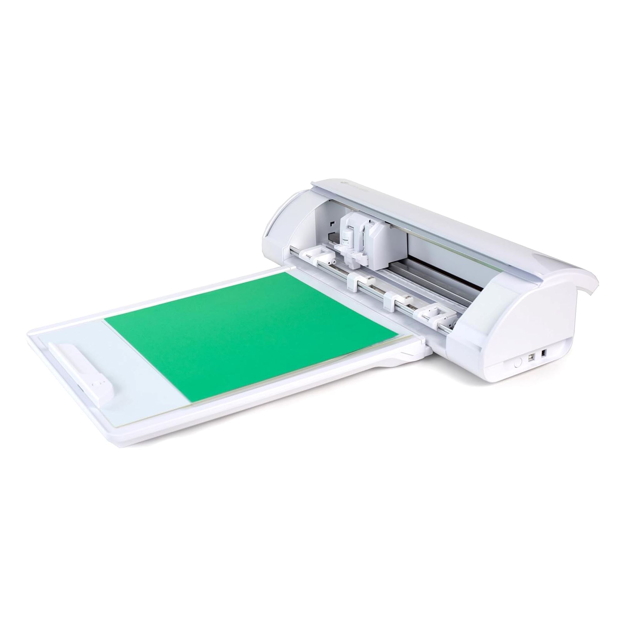 Silhouette Cameo 5 PLUS Cutting Machine with Electrostatic Grip Mat - White | DIY Crafting, Vinyl Cutting, Scrapbooking & Home Decor Projects