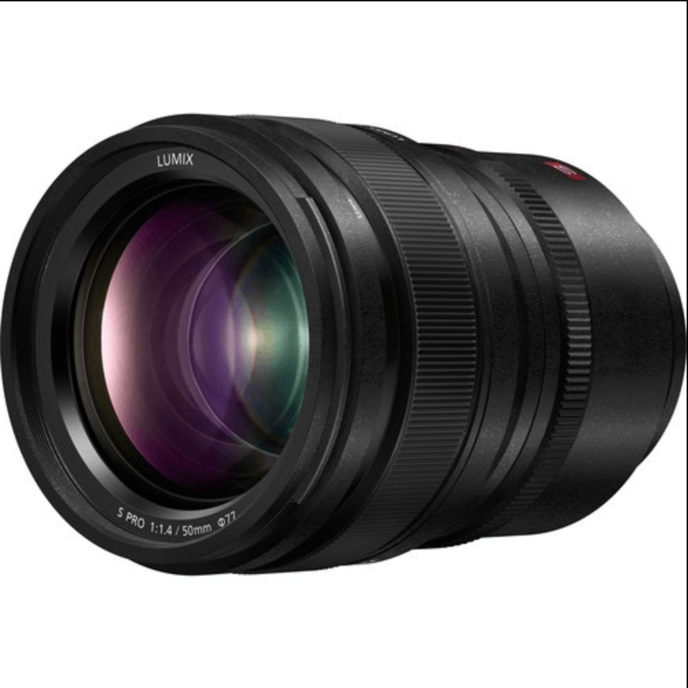 Panasonic LUMIX S PRO 50mm f/1.4 Full Frame Lens - Premium Fast Aperture for Portrait & Low Light Photography | Perfect for Professional Photographers & Videographers