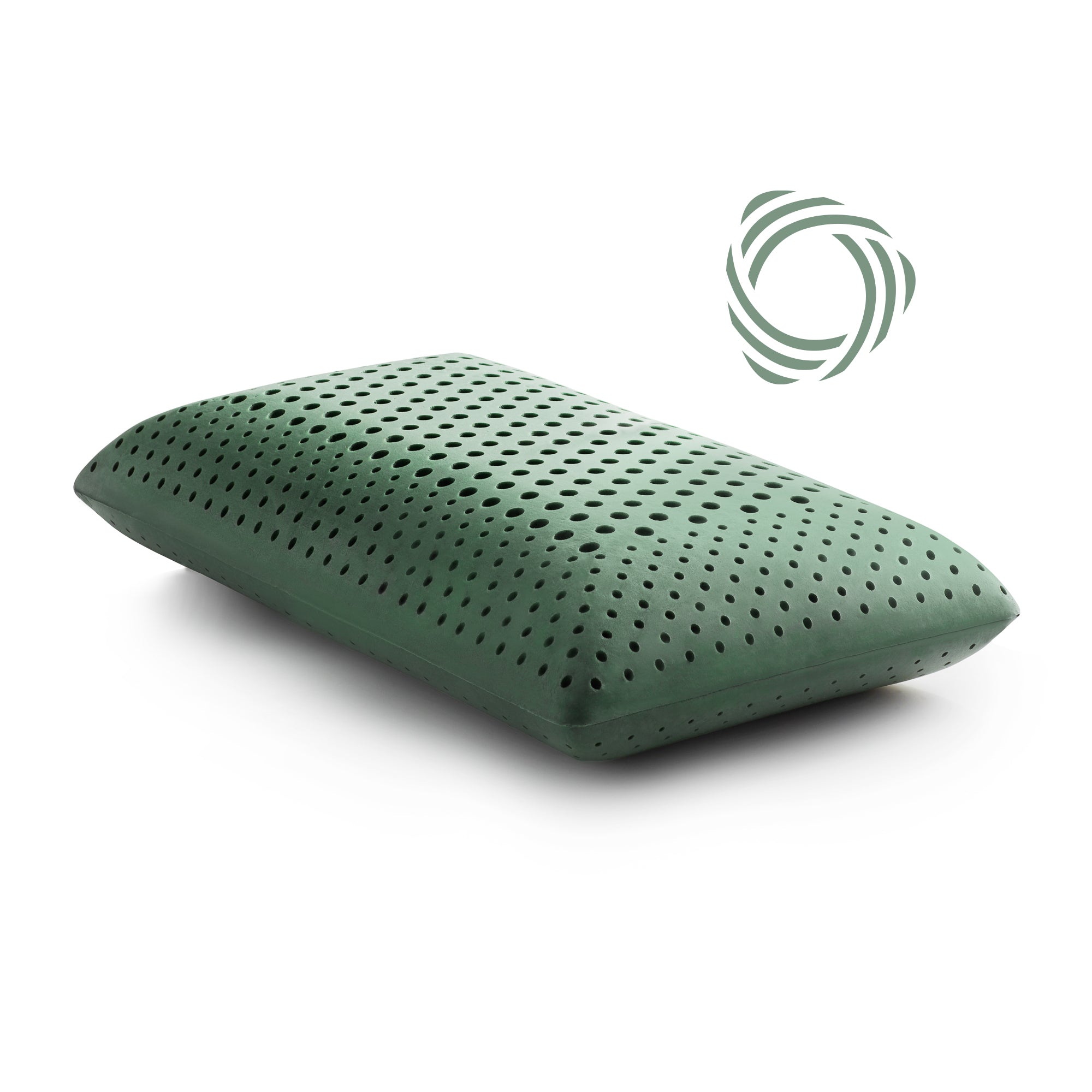 Malouf Zoned ActiveDough™ + CBD Oil Pillow for Neck Pain Relief - Cooling Memory Foam Pillow with Pressure Relief for Side & Back Sleepers - Perfect for Home, Office & Travel Use