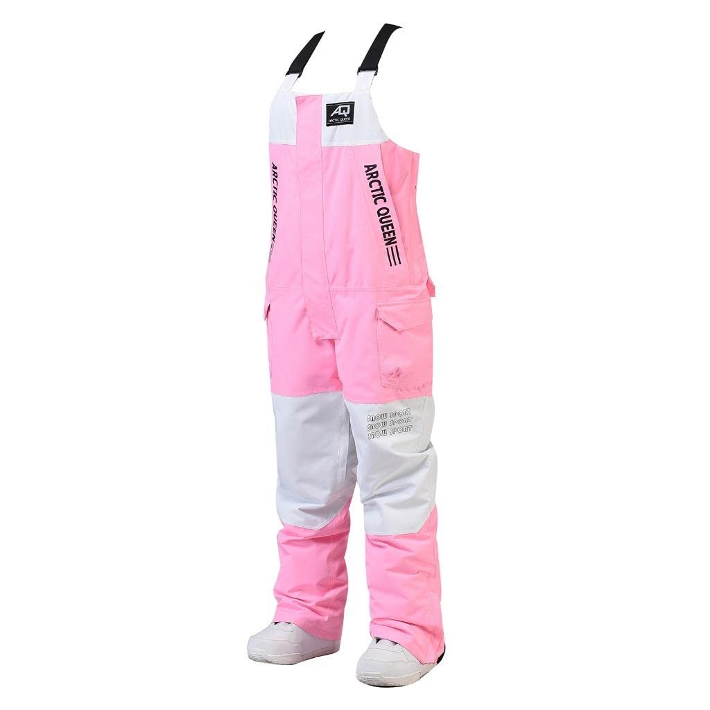 GS SNOWING Women's Waterproof Windproof Insulated Snow Bibs - Winter Ski Pants with Ripstop Technology for Snowboarding & Cold Weather Outdoor Activities | Perfect for Skiing, Snowboarding & Winter Sports