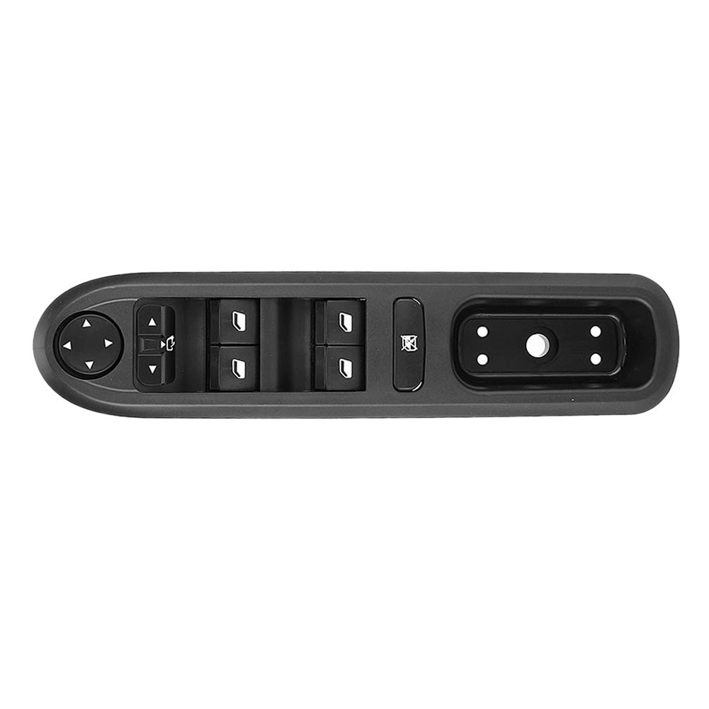 Driver Side Window Master Control Switch for Peugeot 407 - Left Side Power Window Switch Replacement - Perfect for Car Window Repair & Upgrade | Compatible with 2004-2011 Models