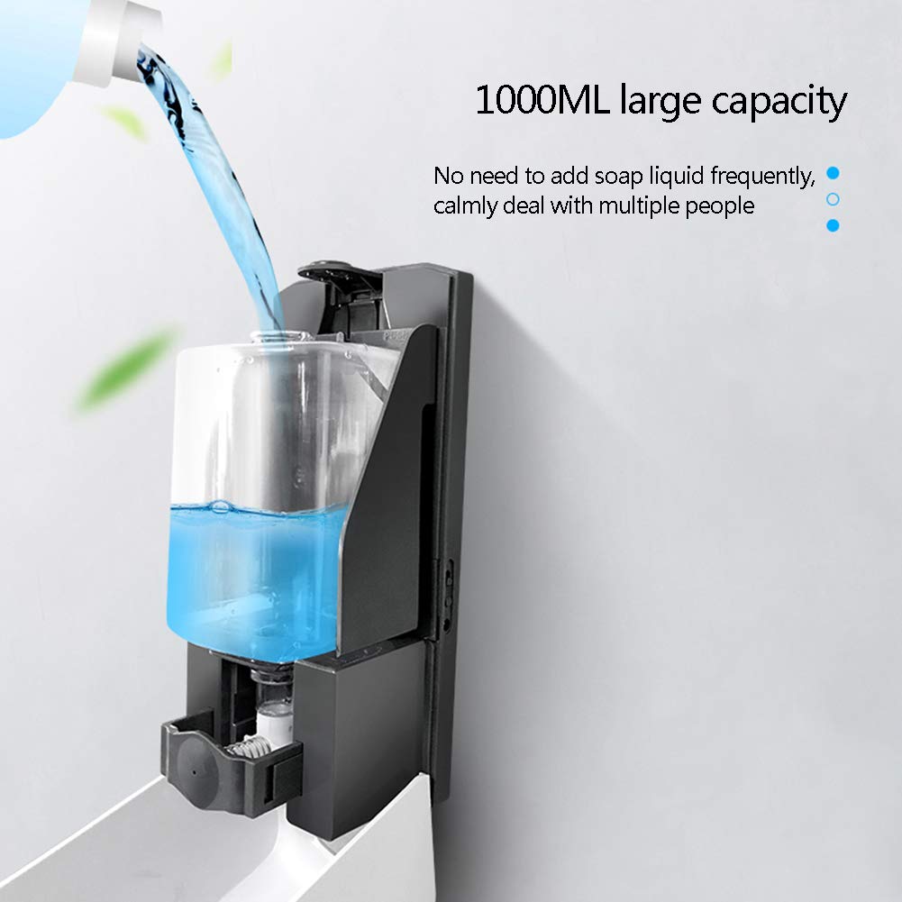 Automatic Non-Contact Foam Hand Sanitizer Dispenser - Touchless Soap Dispenser for Home, Office & Public Spaces | Wall-Mounted or Countertop Use | Ideal for Restaurants, Hospitals & Schools