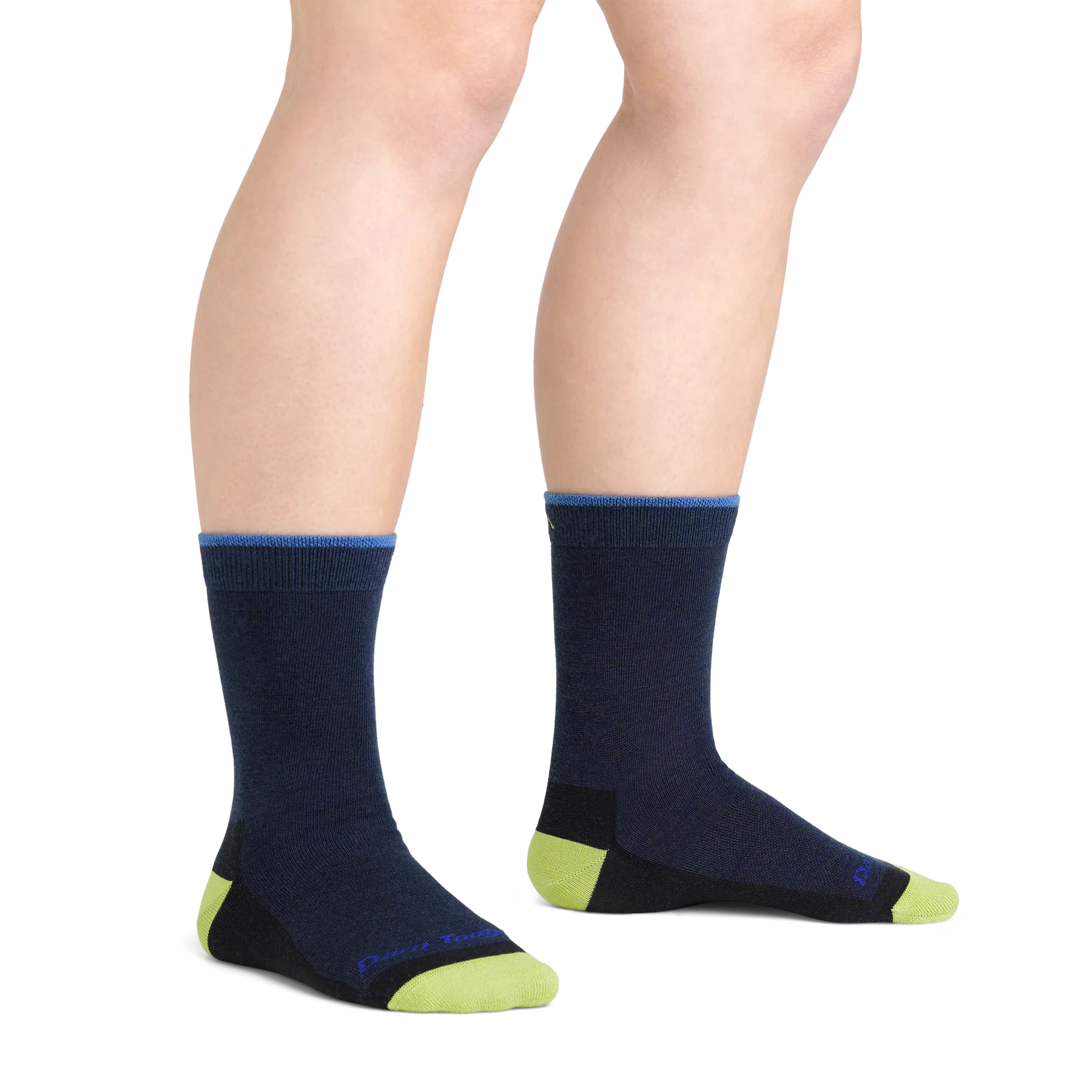 DARN TOUGH Kids' Lightweight Hiking Socks - Micro Crew Field Trip Socks for Boys & Girls - Perfect for Outdoor Adventures, Camping & School Activities