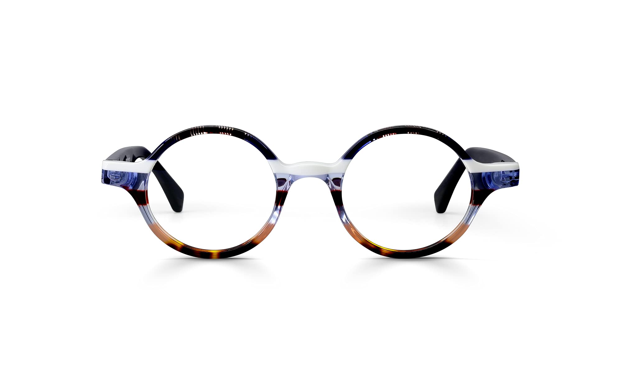 eyebobs Wisecracker Premium Reading Glasses for Men & Women | Round Frame for Average Faces | 0.0x to 4.0x Strength | Perfect for Reading, Office Work & Daily Use