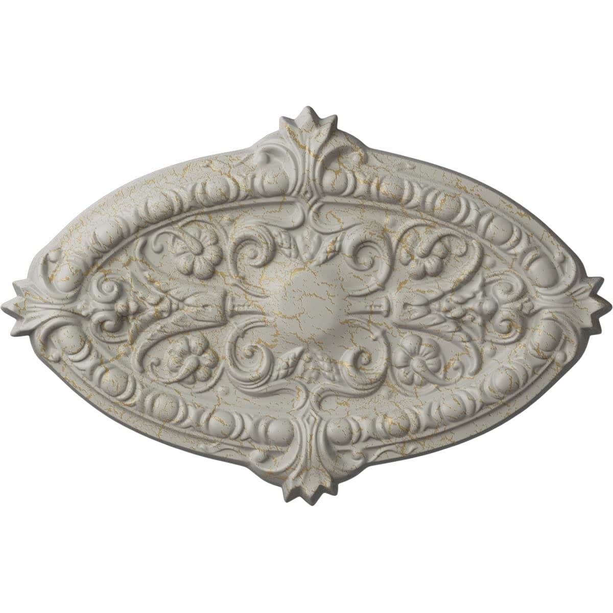 Ekena Millwork CM26MRPCC Hand-Painted Marcella Ceiling Medallion - 26 3/8