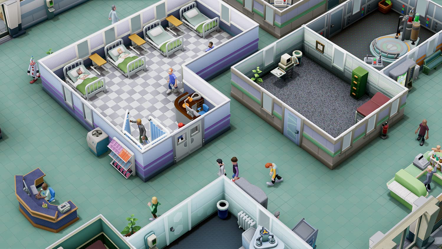 Two Point Hospital - Nintendo Switch Game (Physical Edition) - Perfect for Simulation & Strategy Gaming Fans